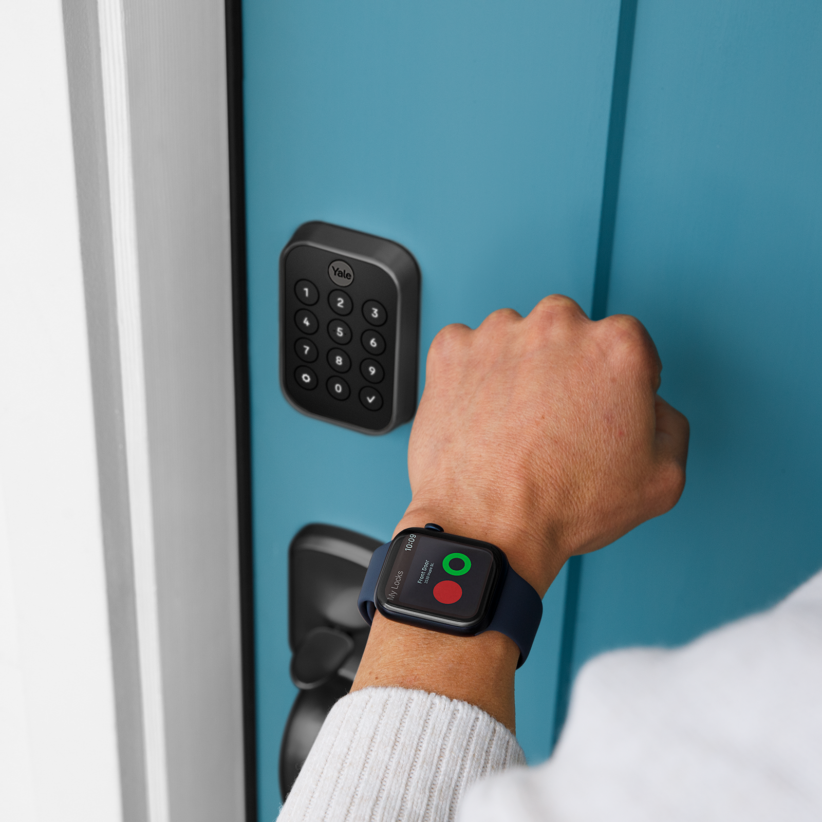 Yale Assure Lock 2 Key-Free Keypad with Wi-Fi in Black Suede